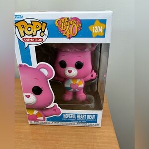 NWOT Funko Pop! Hopeful Heart Bear (Pink) - Care Bears 40th Anniversary!